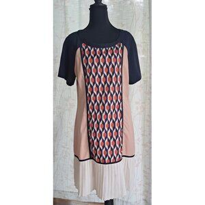 Holly Bracken Vintage-style Dress with Pleats